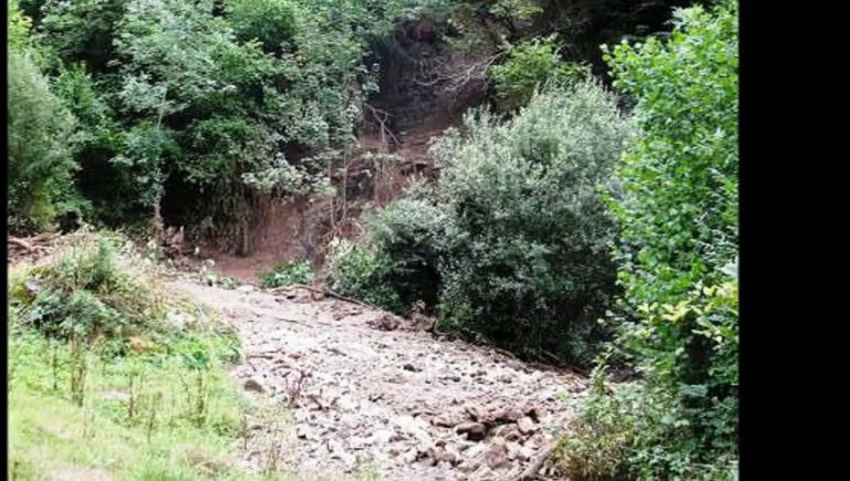 vertido illegalLes ecologistes denoncent les boues versant Saliencia a Somiedo