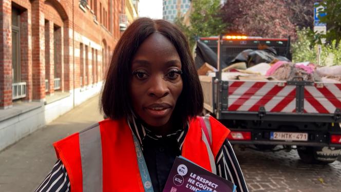 Laetitia Ntino, médiatrice à la Ville de Bruxelles.