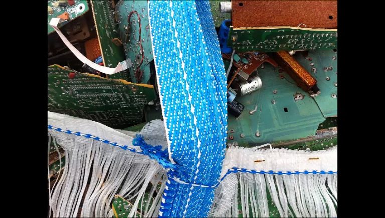 Daily Motion illegal waste dumping Scrap copper waste and electronic
